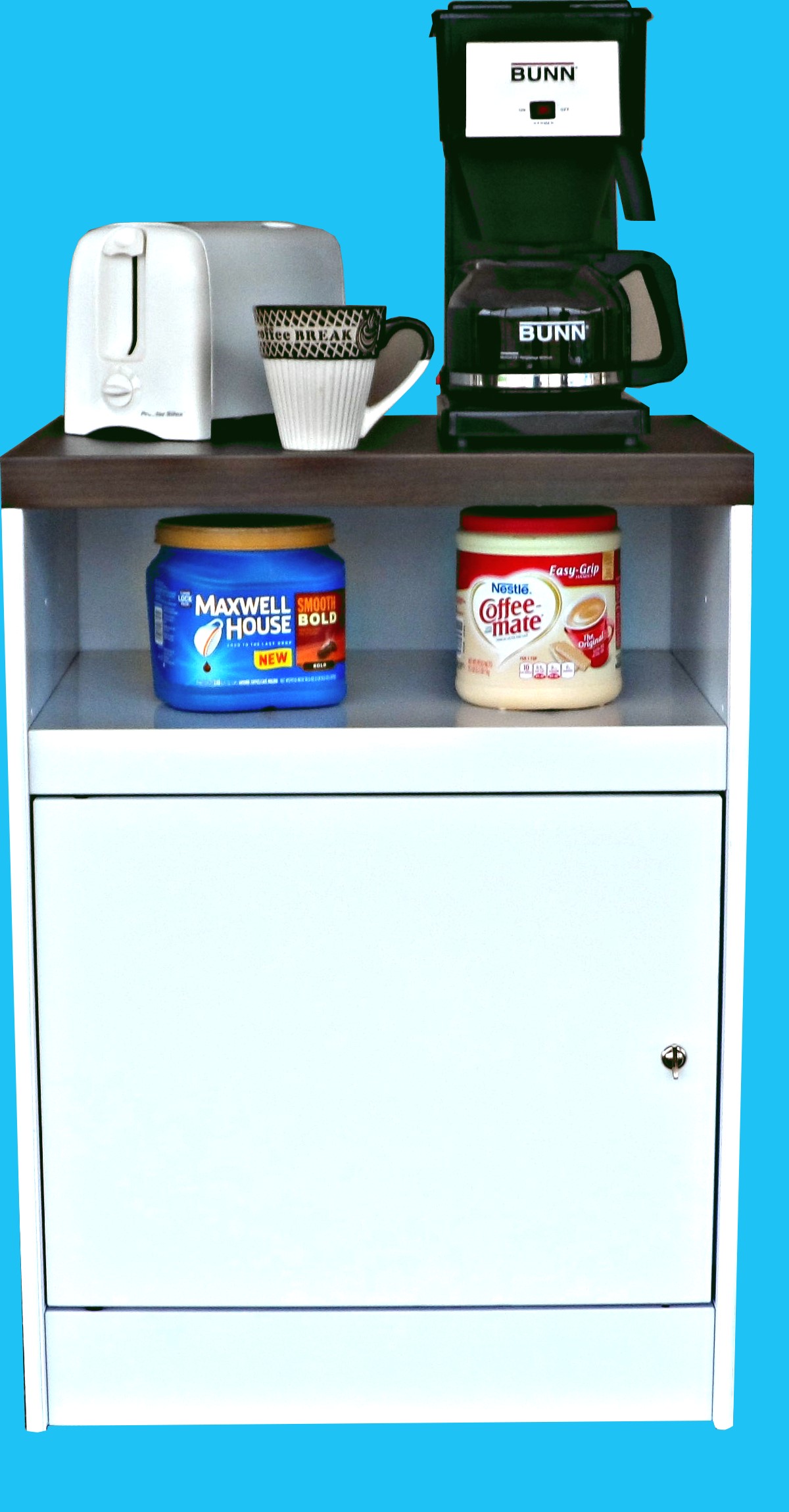 All State OCC36-ET Office Coffee Stand + Electric Outlets